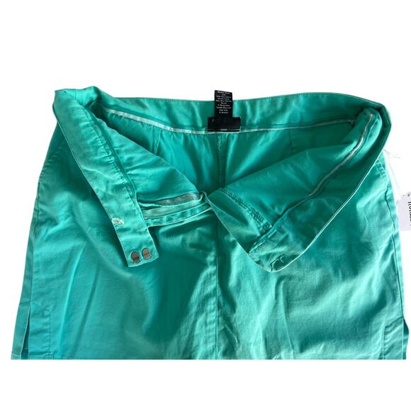 BAY STUDIO, SIZE 10, SKORT, GREEN, 5 POCKETS - Picture 4 of 5